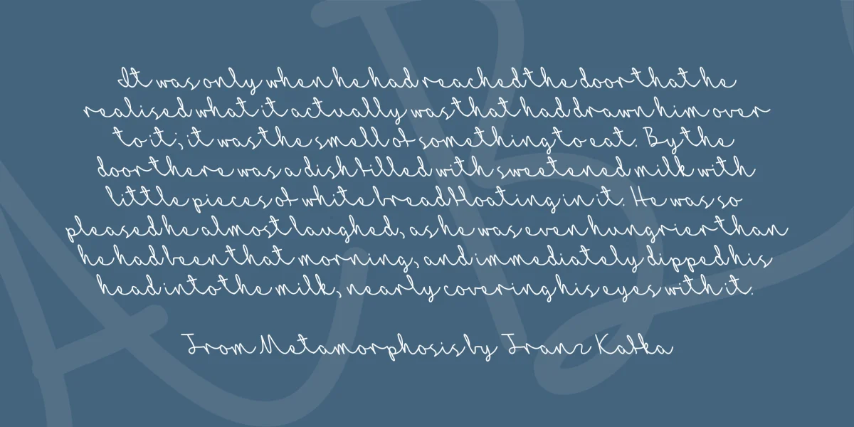 Autumn Breeze Font preview 2