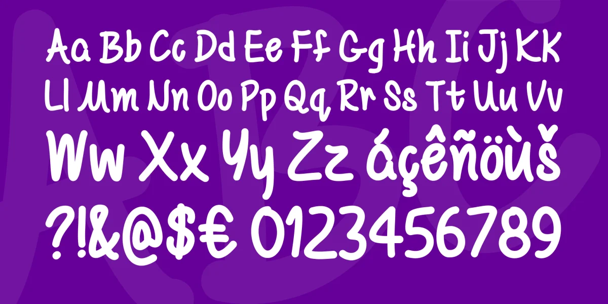 Be Yourself Font preview 4