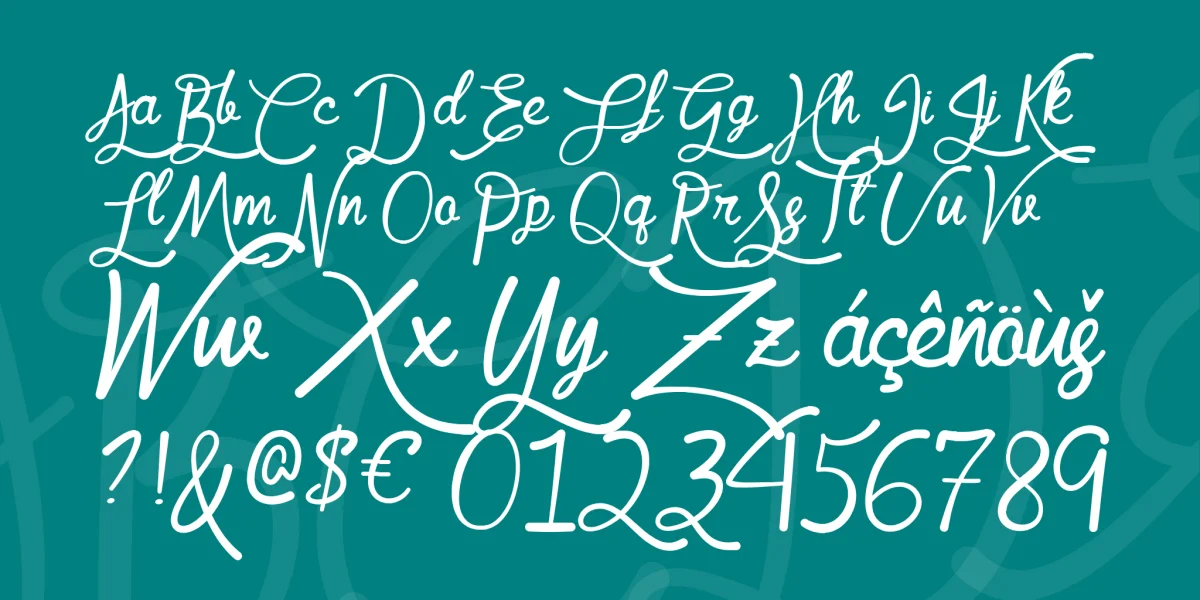 Queen Leela Font preview 4