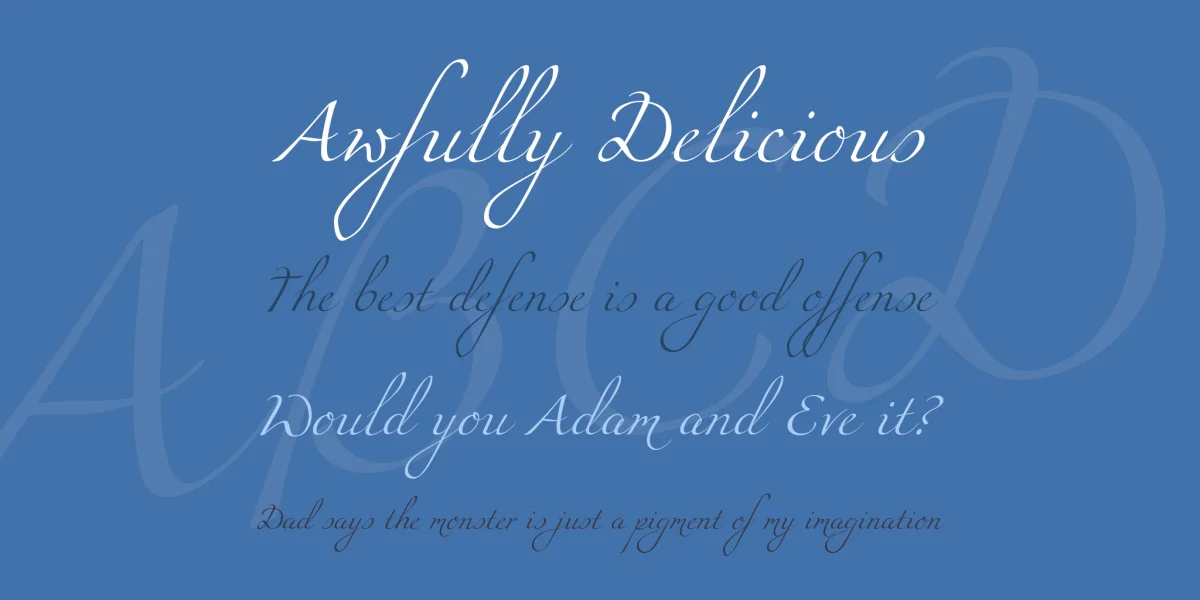 Miama Font preview 2