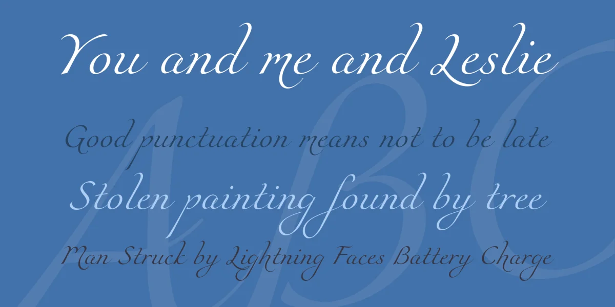 Miama Nueva Font preview 2