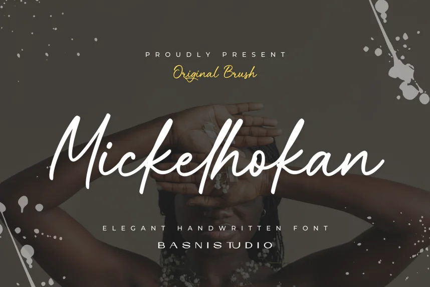 Mickelhokan – A Handwritten Font