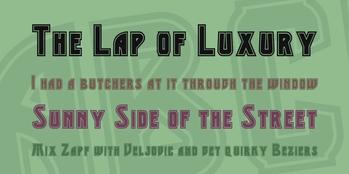 Middle Earth NF Font preview 2