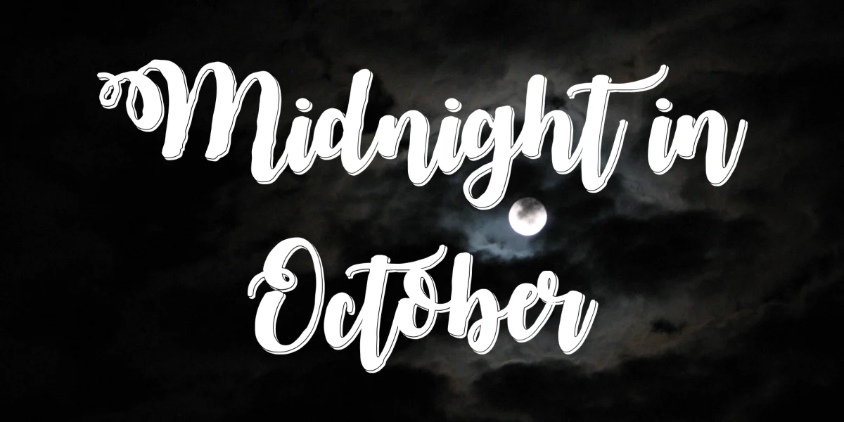 Midnight in October Font preview 5