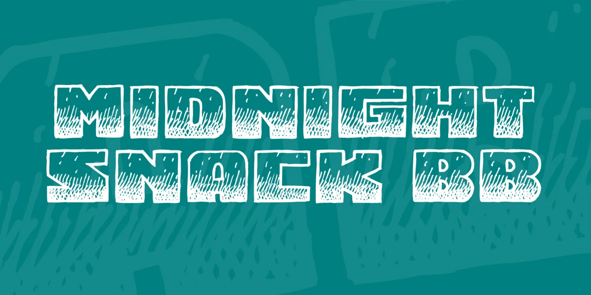 Midnight Snack BB Font