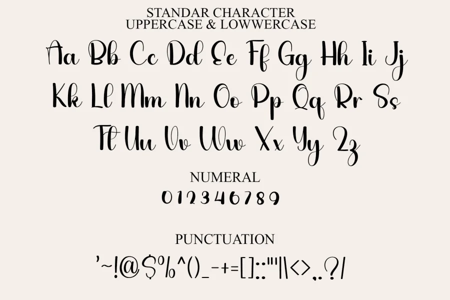 Mighty Sunday Font preview 7