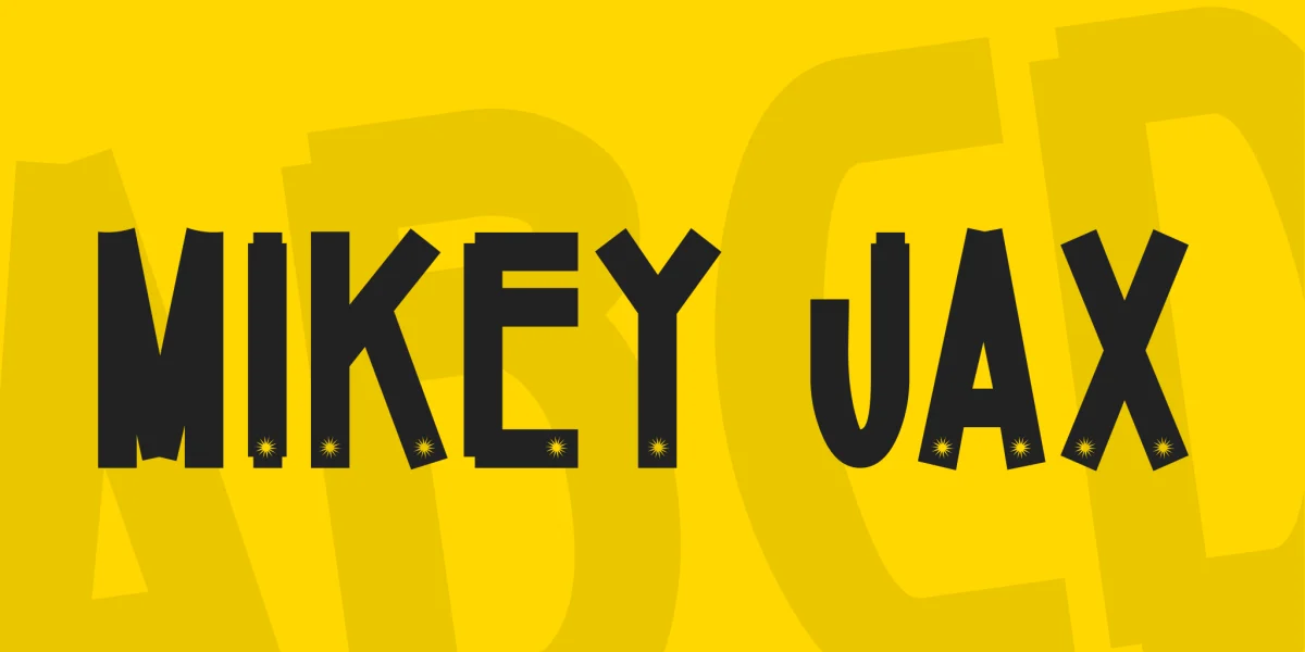 Mikey Jax Font