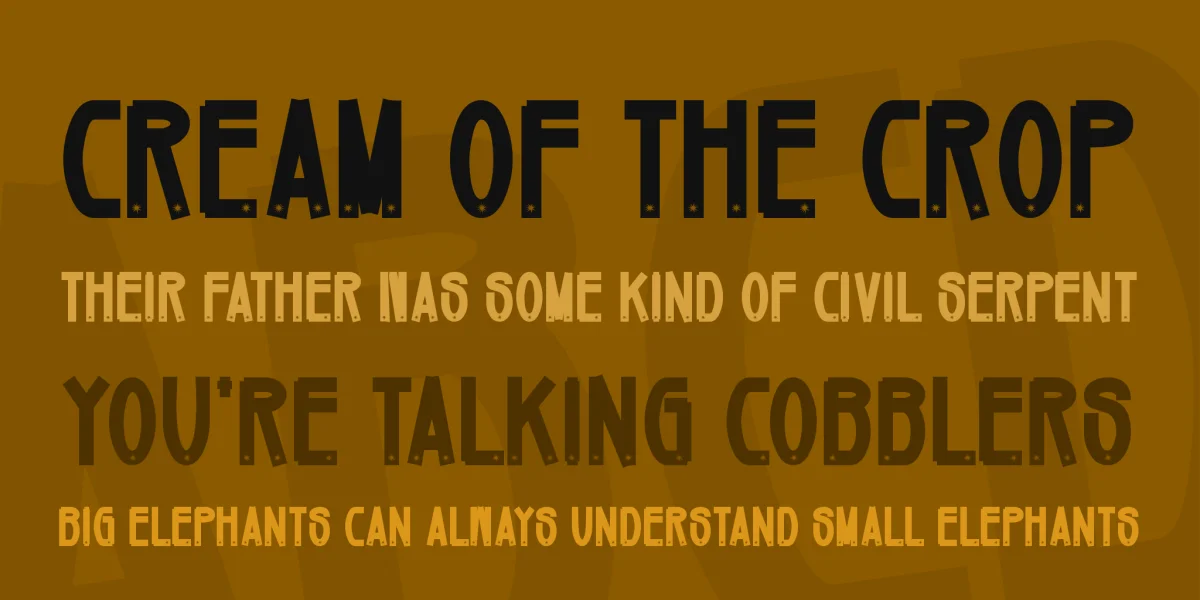 Mikey Jax Font preview 2