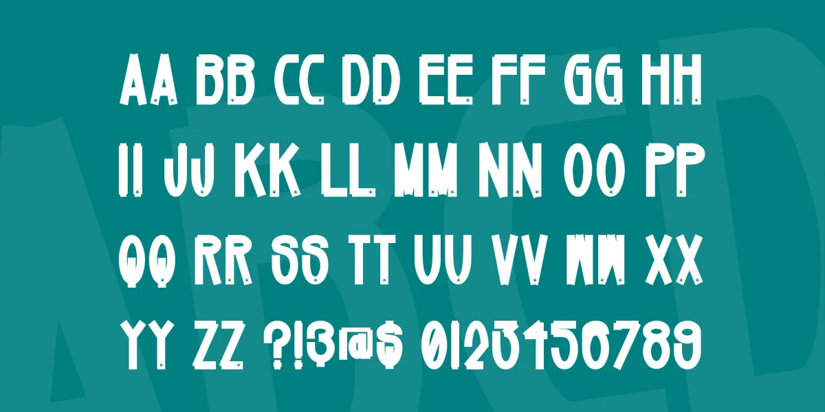 Mikey Jax Font preview 3