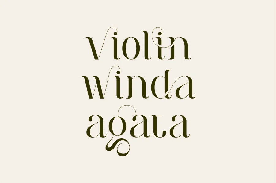 Milea Serif DEMO Font preview 7