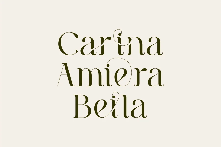 Milea Serif DEMO Font preview 8