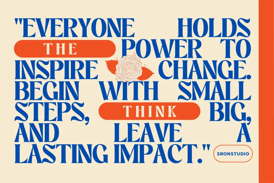 Mileast Font Family preview 8