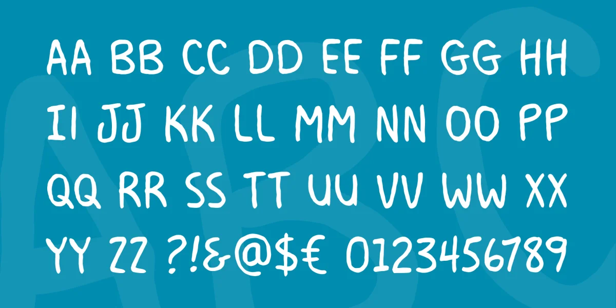 Milk Mustache BB Font Family preview 4
