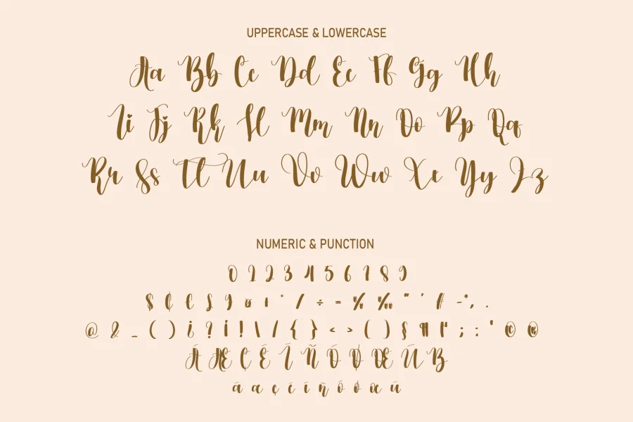 Milkshake Font preview 6