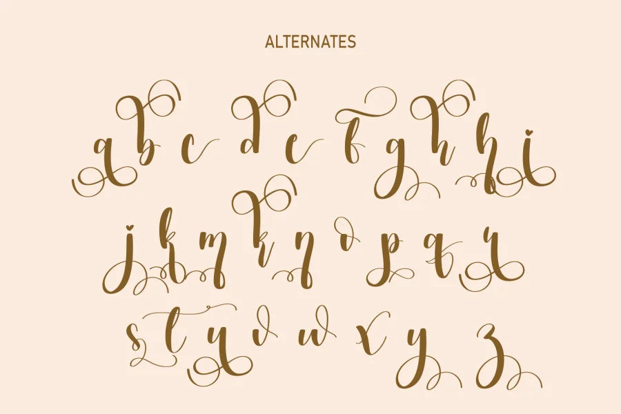 Milkshake Font preview 7