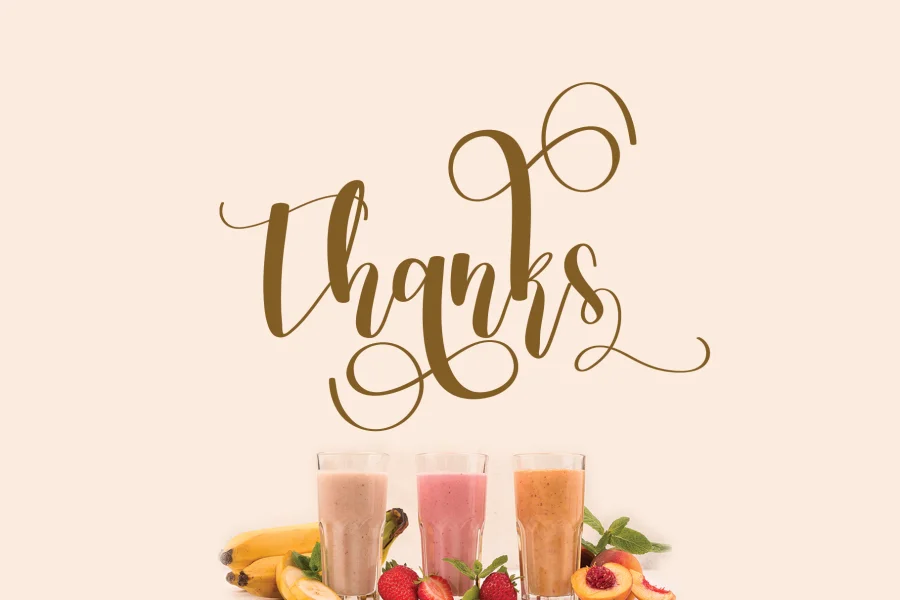 Milkshake Font preview 8