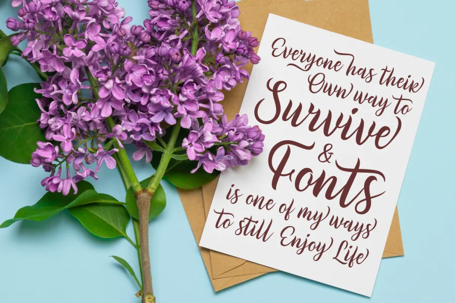 Millythea Font preview 3