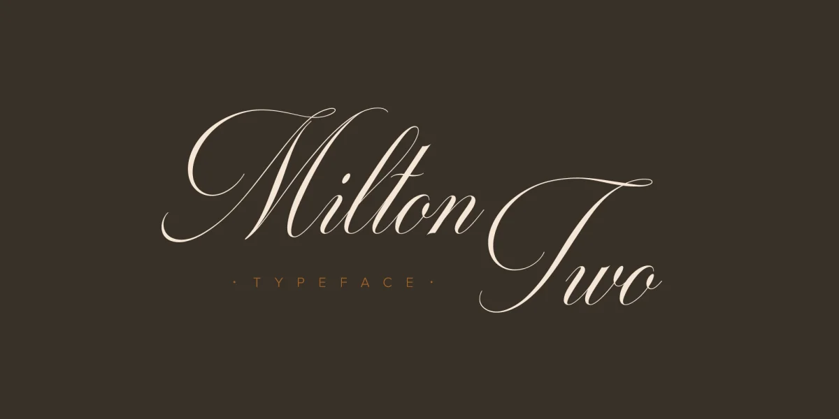 Milton Two Font Family