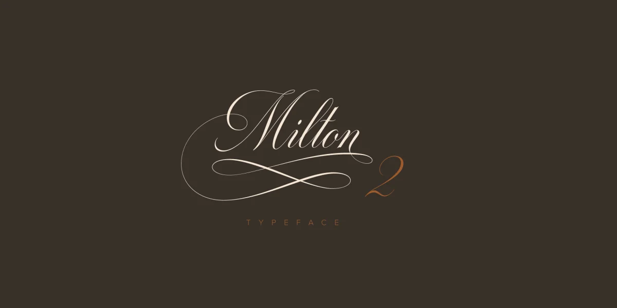Milton Two Font Family preview 4