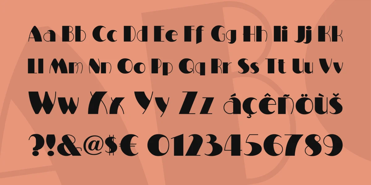 Milton Burlesque NF Font preview 2