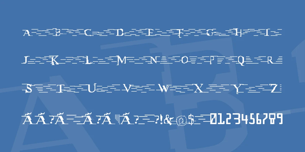 Miltown Font preview 3