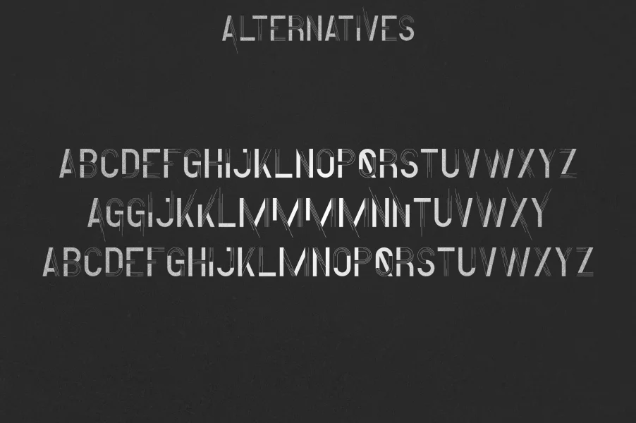 Minbus Font preview 7