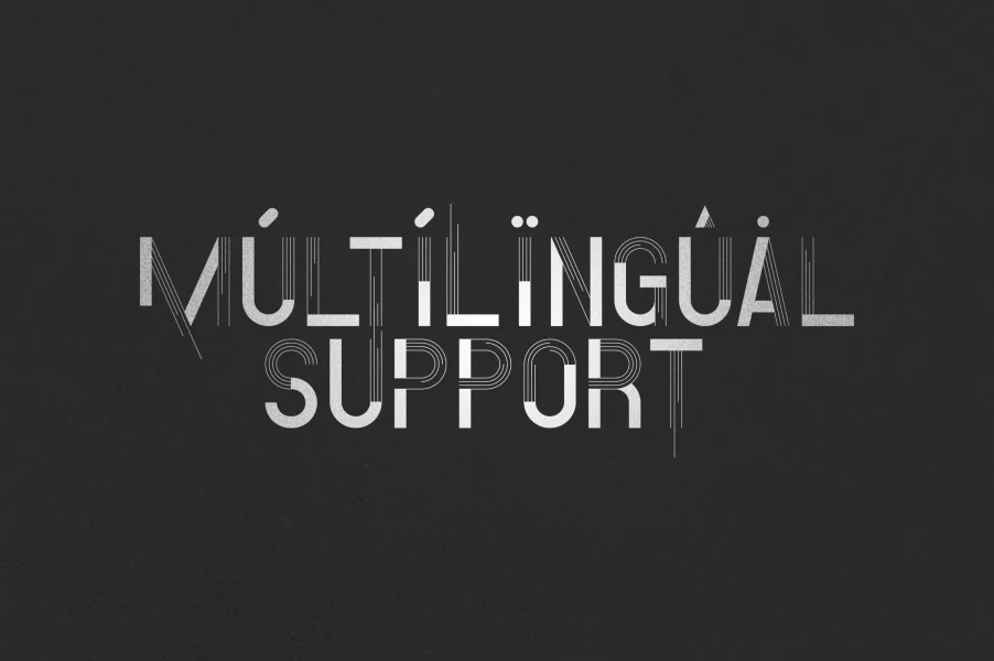 Minbus Font preview 8