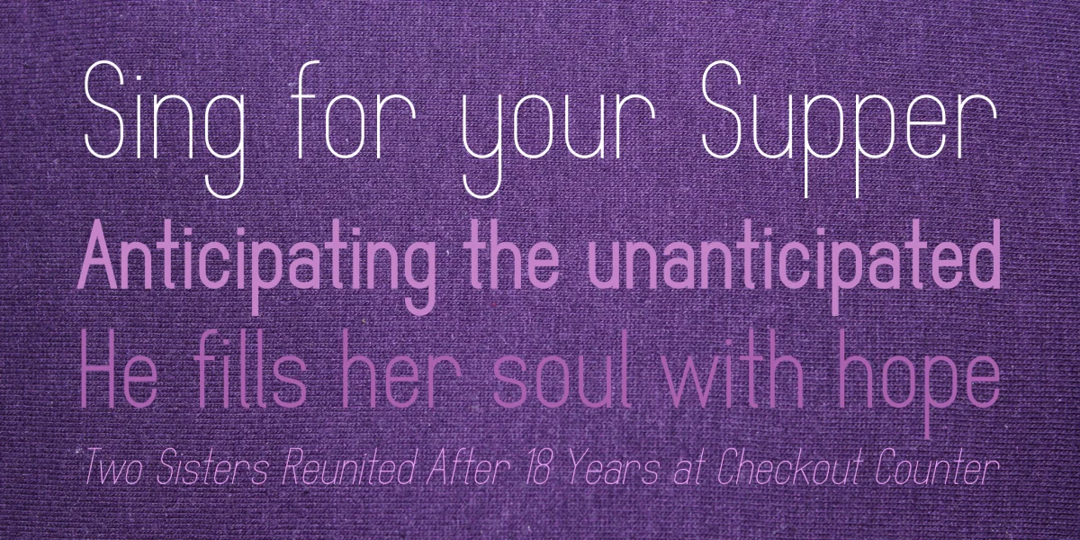 MindBlue Font Family preview 2