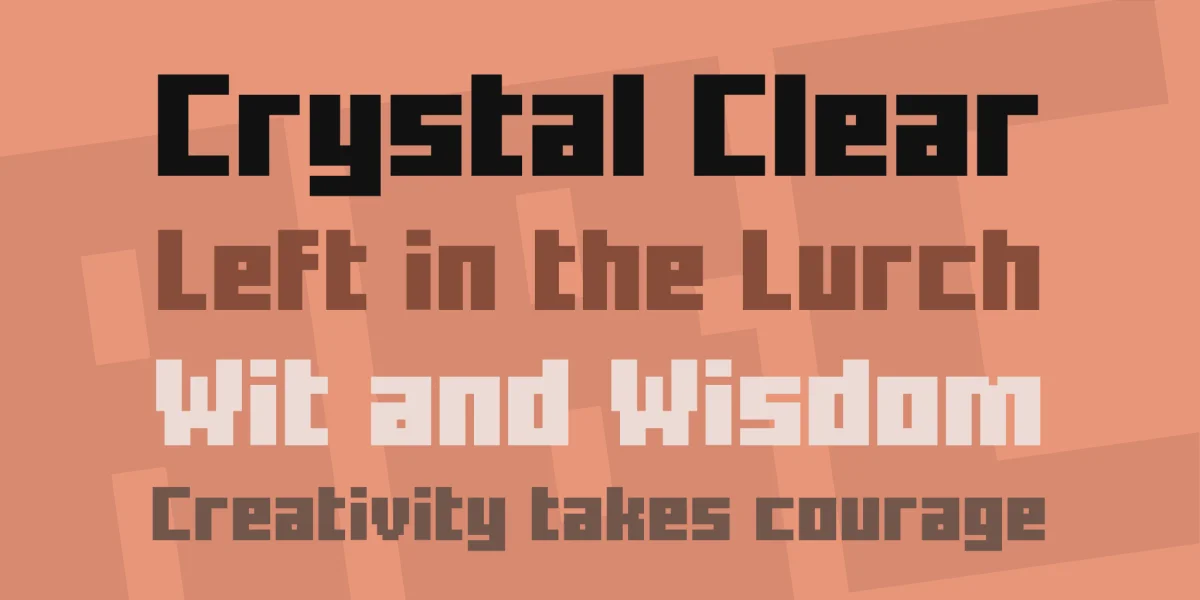 Minercraftory Font preview 2