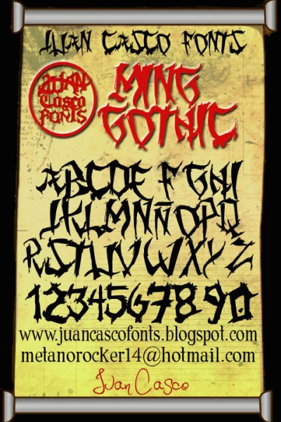 Ming Gothic Prima Font