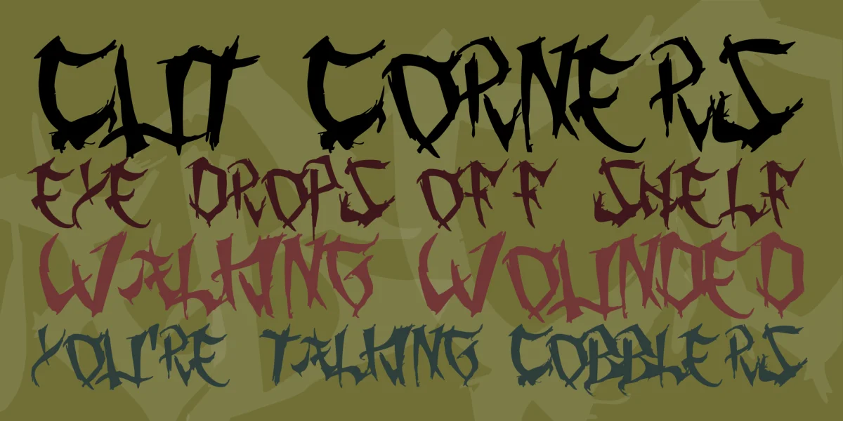 Ming Gothic Prima Font preview 3