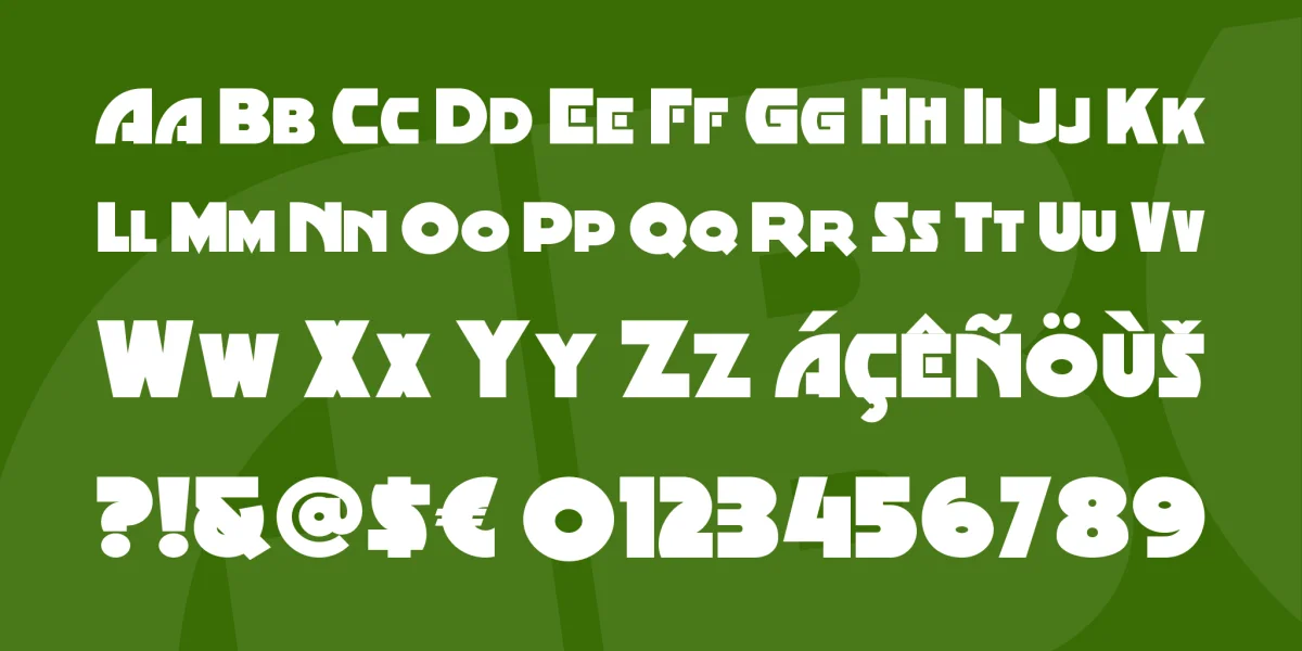 Minstrel Poster Font Family preview 2