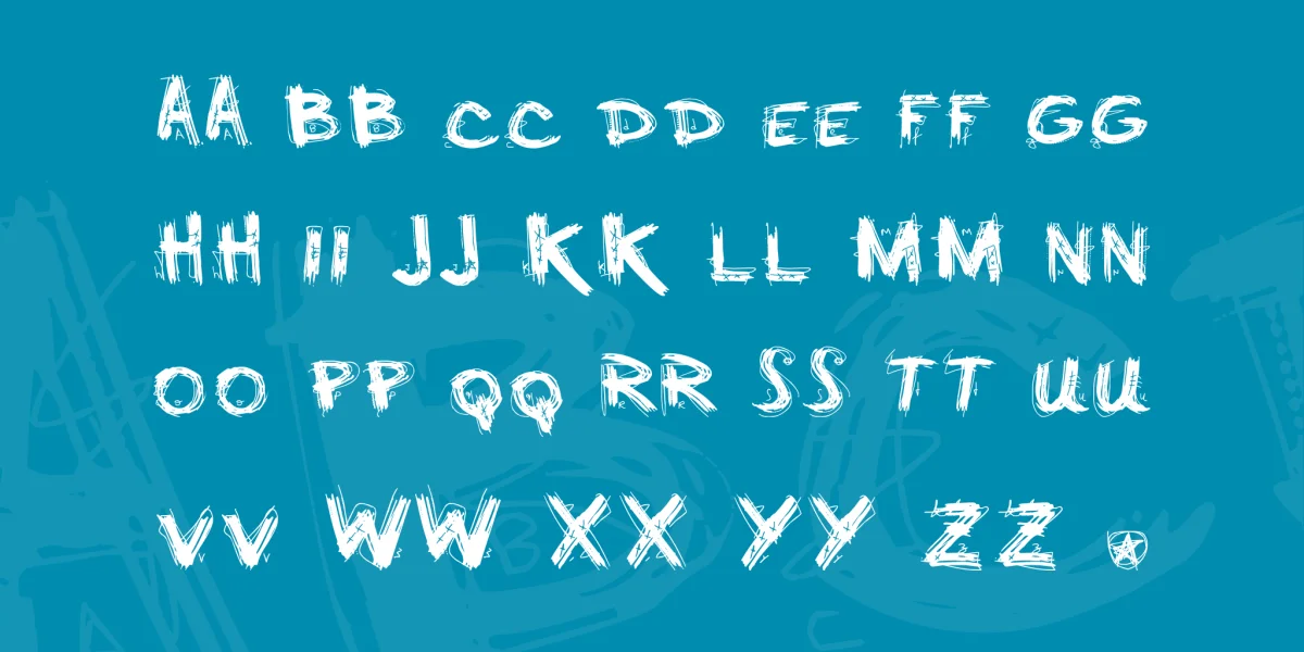minus Font preview 3