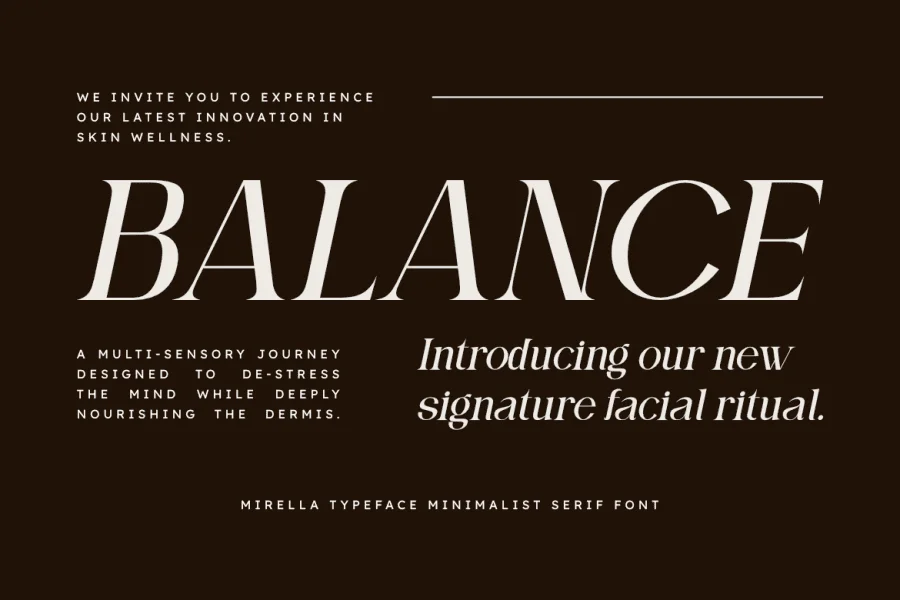Mirella Font preview 7