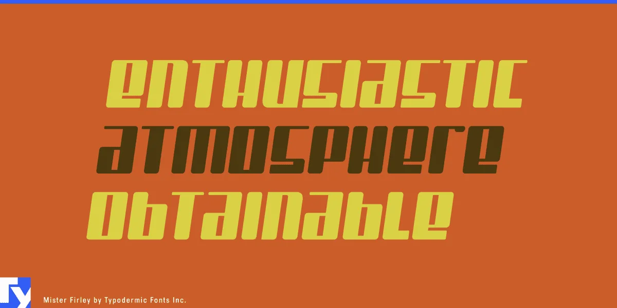 Mister Firley Font preview 2