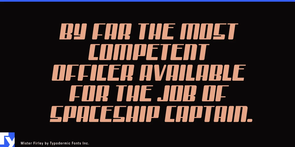 Mister Firley Font preview 4