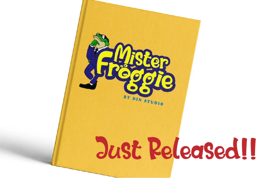 Mister Froggie Font preview 6