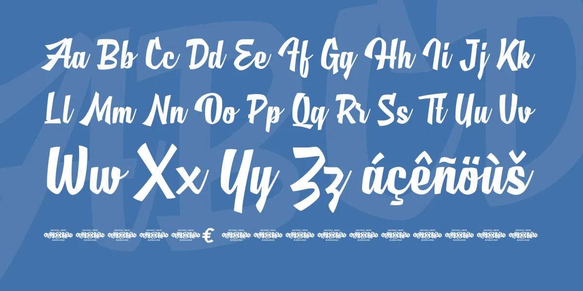 MJ AlGhifari Font preview 5