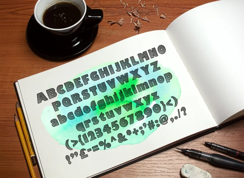 Moaren Font preview 4