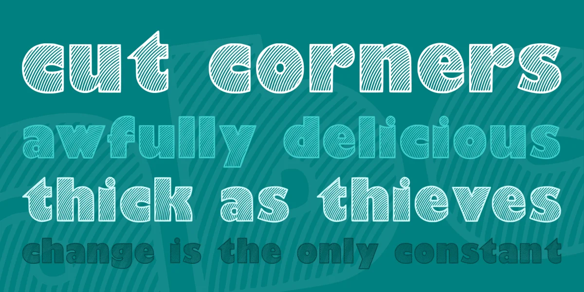 Moaren Font preview 5