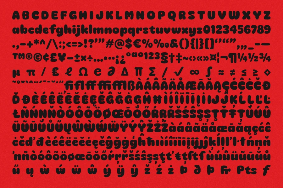 Mochi Boom DEMO Font Family preview 11