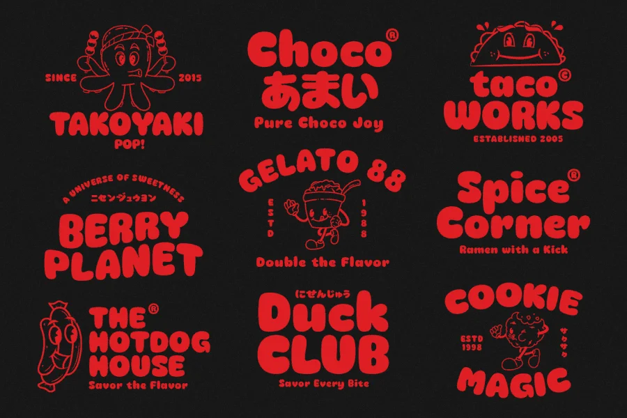 Mochi Boom DEMO Font Family preview 8