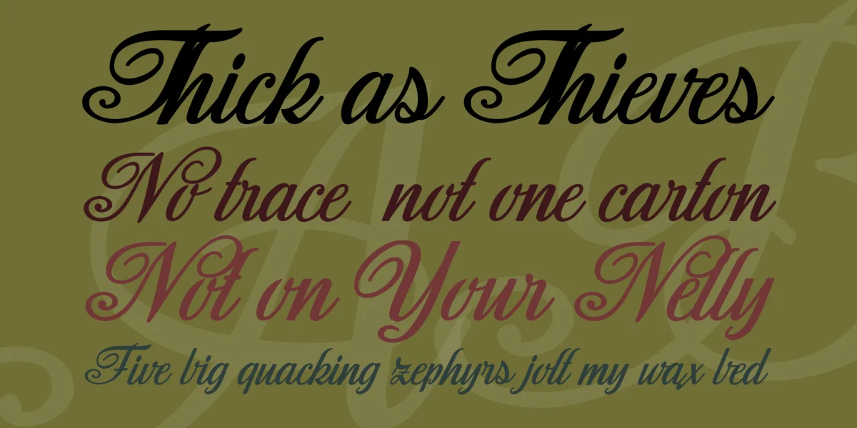 Moderata Personal Use Font preview 2