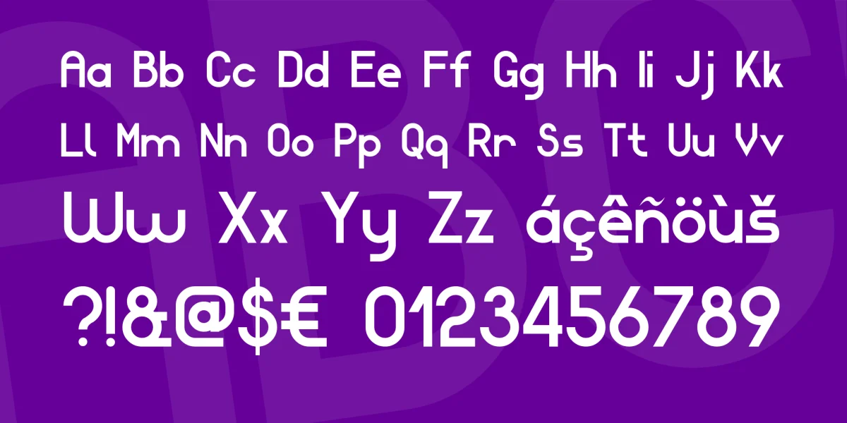 Modern Sans Serif 7 Font preview 4