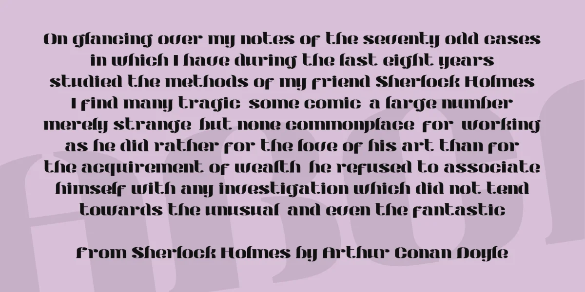 Modern Stencil Personal Use Font preview 3