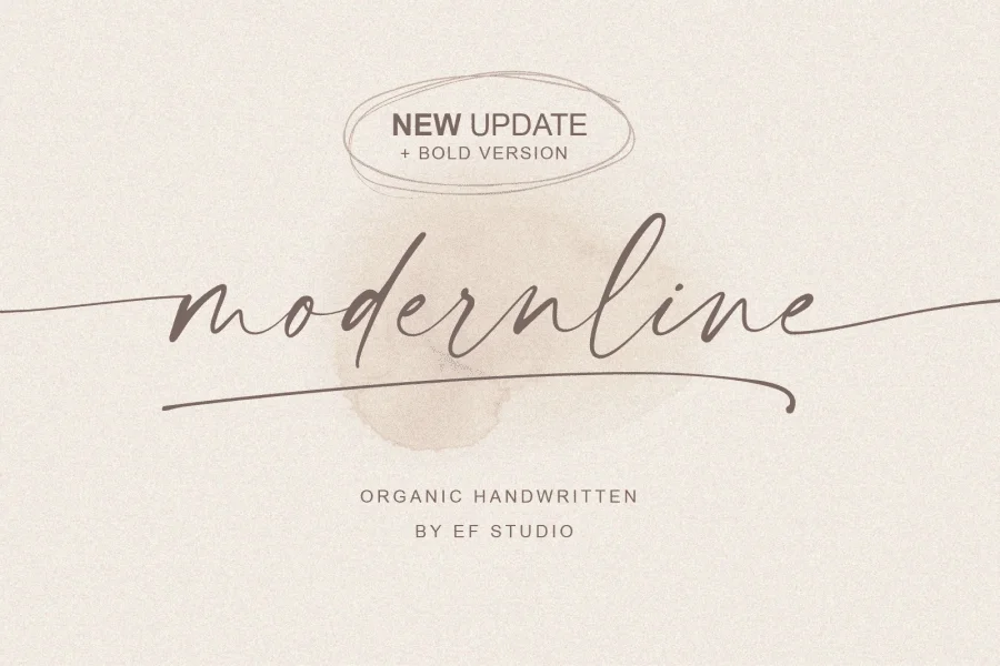 modernline - Personal Use Font Family