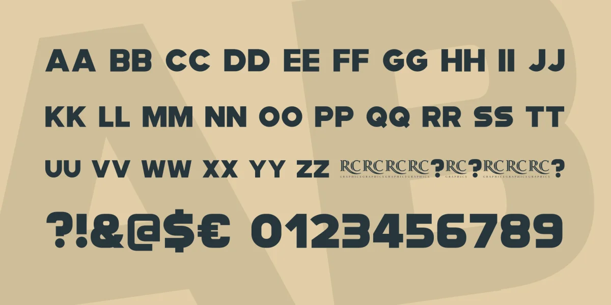 Modia-NonCommercial Font preview 9