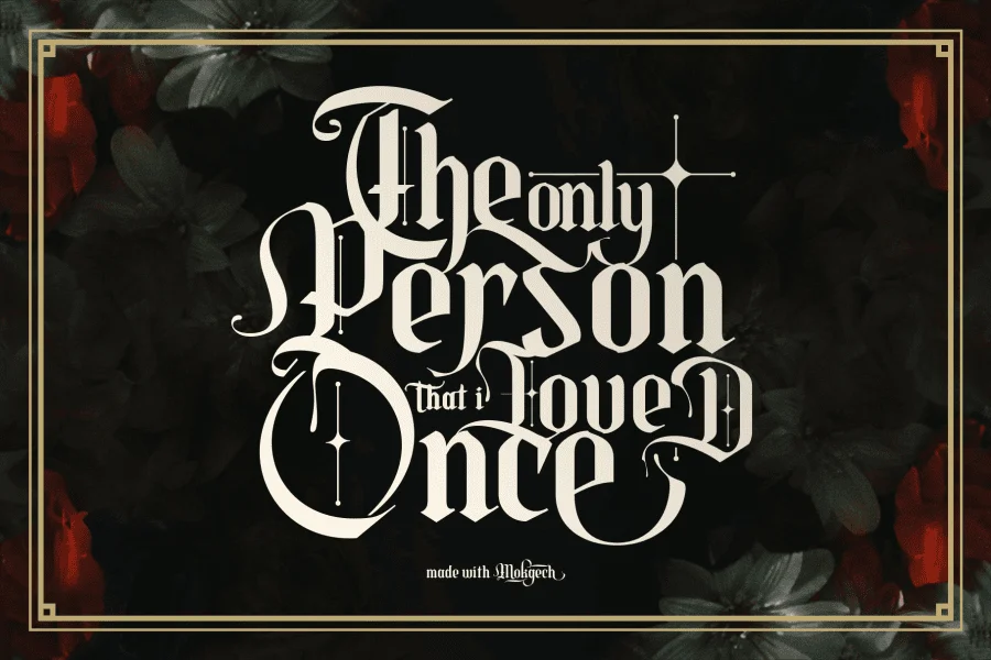 Mokgech Font Family preview 2