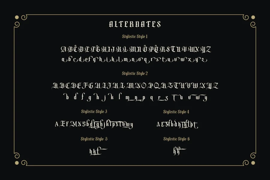 Mokgech Font Family preview 8