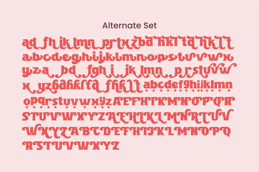 Moldie Demo Font preview 2